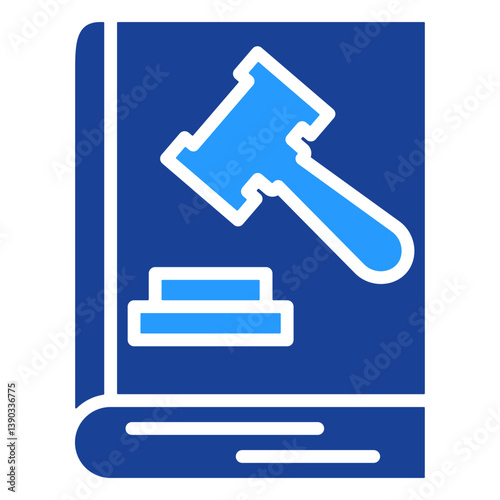 Rules Book Icon Single Vector Collection 