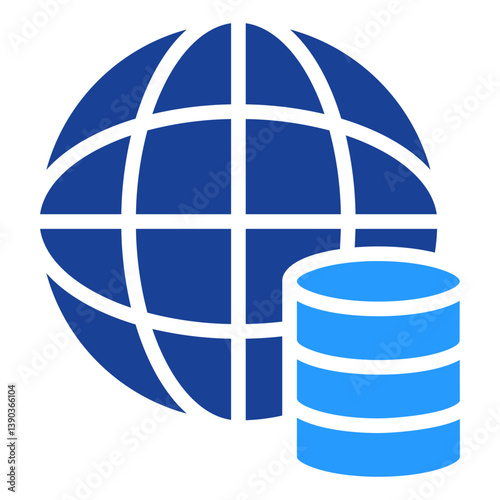 Database Icon Single Vector Collection 