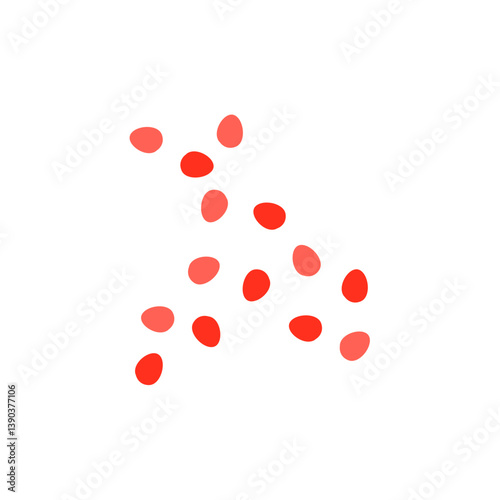 Cytokines cell icon. Vector illustration.