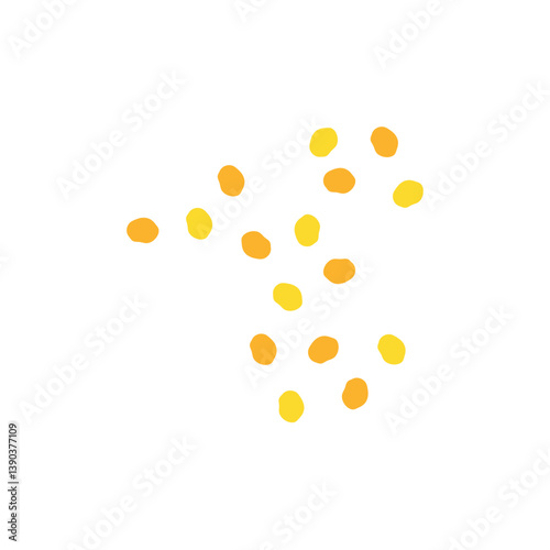 Cytokines cell icon. Vector illustration.