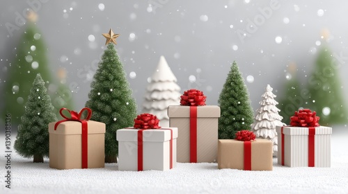 Boosting business success christmas marketing strategies for financial growth in a festive environment photo
