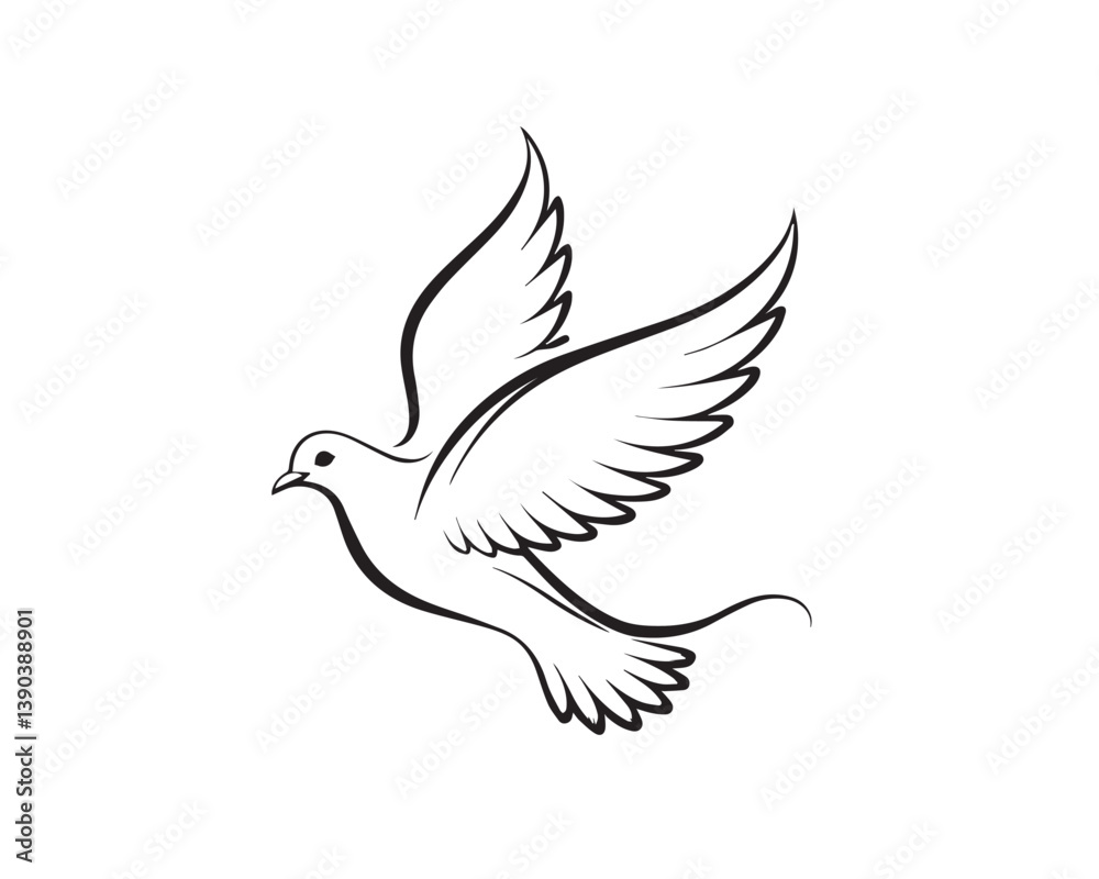 dove of peace, Dove Bird vector dove of peace, Dove Bird vector