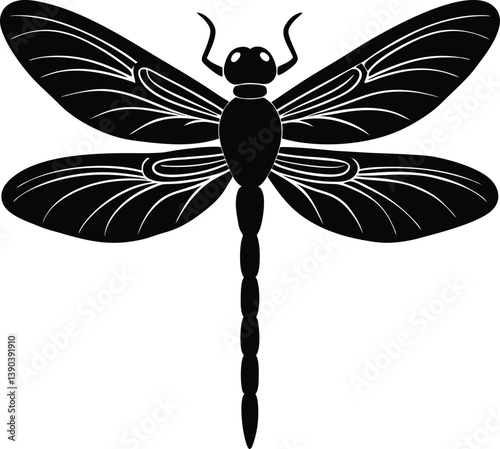 dragonfly vector illustration