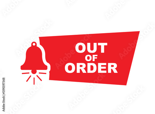 out of order