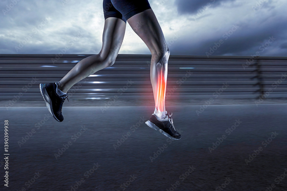 Running Leg Injury Shin Pain and Muscle Strain Running Leg Injury Shin Pain and Muscle Strain