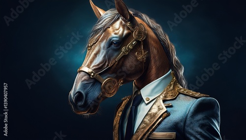 Pferd Hydrid am Admiral Jackett