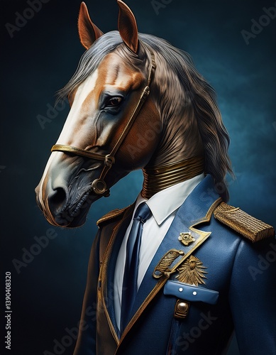 Pferd Hydrid am Admiral Jackett