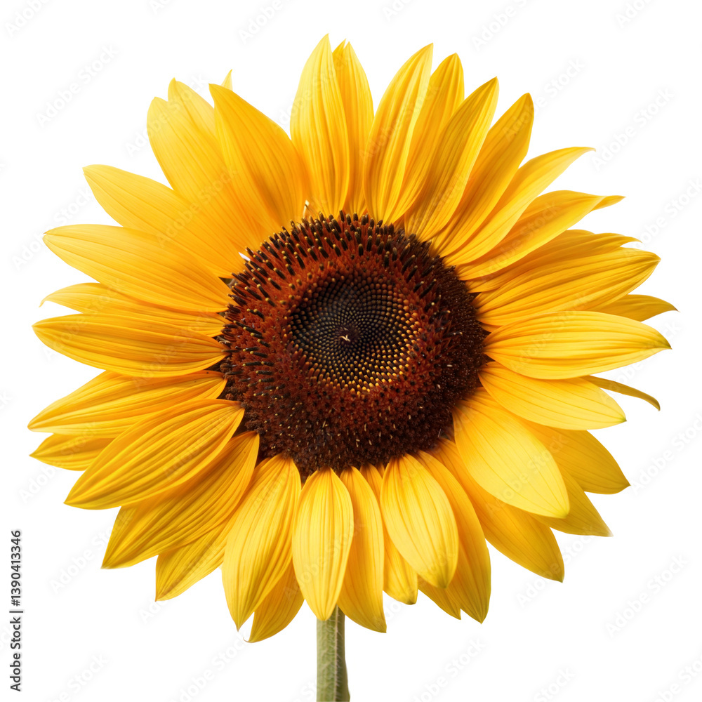 Sunflower isolated on transparent background. Png Sunflower isolated on transparent background. Png