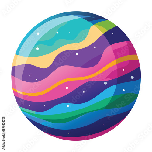 colorful-planet-galaxy-on-white-background