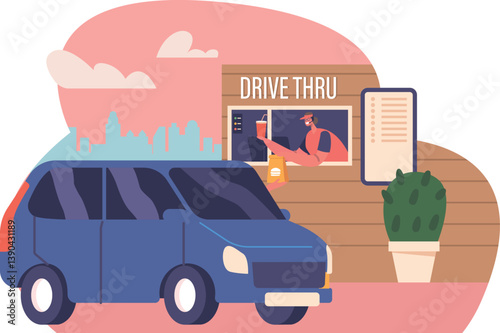 Quickly order at drive thru