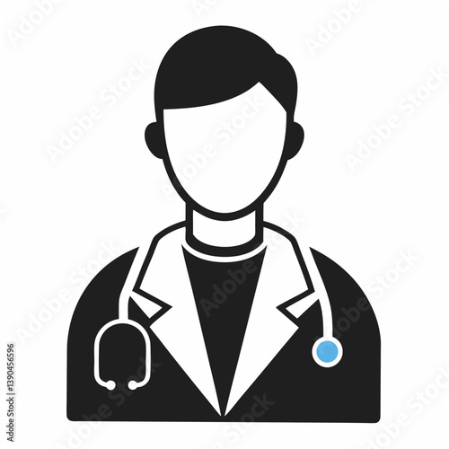 Health icon on white background