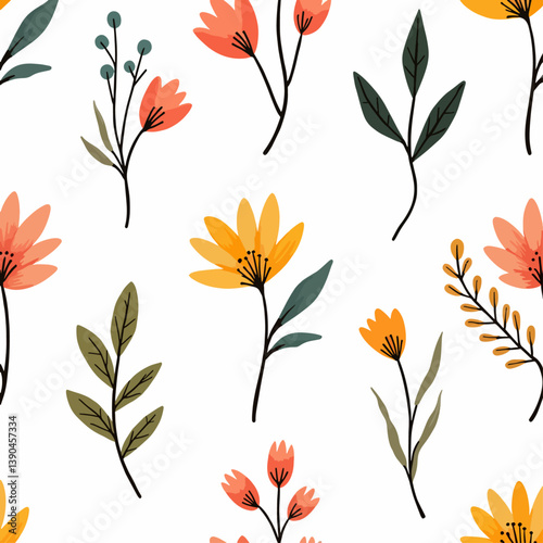Seamless floral pattern