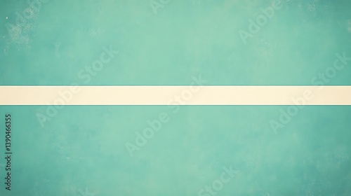 Teal textured background with off-white horizontal line.