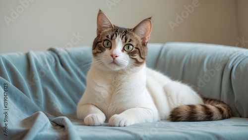 Wallpaper Mural Feline with a shocked expression posing for the camera Torontodigital.ca