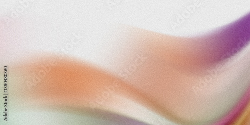 Abstract background with blended colors of orange purple and white creating a smooth and flowing effect