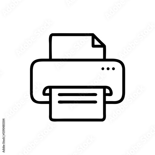 Printer paper printing from a black and white printer