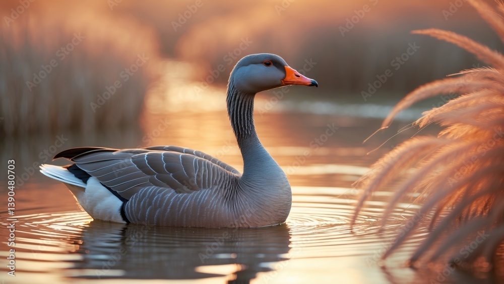 The African goose is a breed of domesticated geese that comes from the wild swan goose. Despite its name, this goose likely has origins in China, similar to its related species. The African goose is a breed of domesticated geese that comes from the wild swan goose. Despite its name, this goose likely has origins in China, similar to its related species.