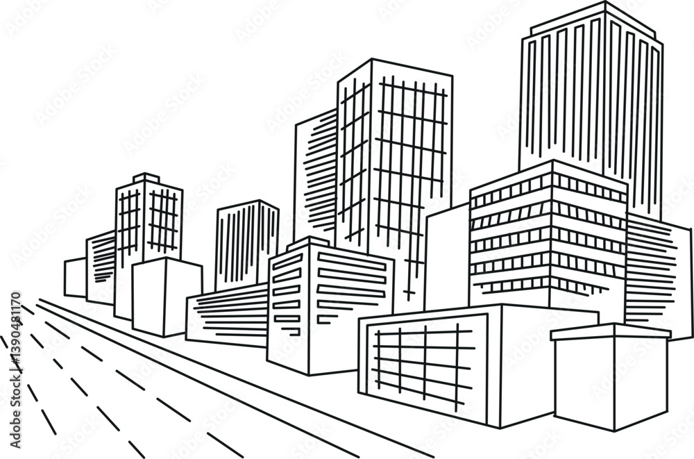 Obraz premium city icon 
