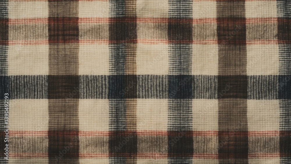 The fabric features a checkered design. Background and cell pattern. Cellular tissue background. Cell pattern. The fabric features a checkered design. Background and cell pattern. Cellular tissue background. Cell pattern.