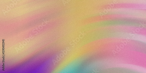 Soft pastel gradient with blend of pink yellow and purple colors in a smooth blurred background