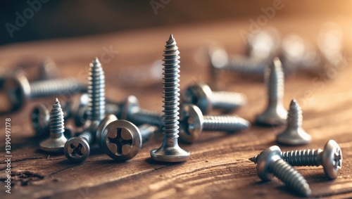 steel self-tapping screws, screws designed for attaching items to wooden surfaces