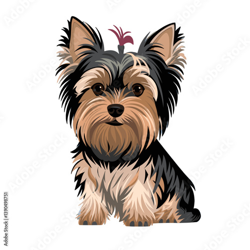 Yorkshire Terrier SVG Design