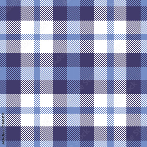 Plaid pattern seamless. Bright soft blue & Autumn twilight Tartan Fabric Design. 