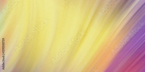 Abstract blurred background with diagonal streaks of yellow orange and purple colors used together