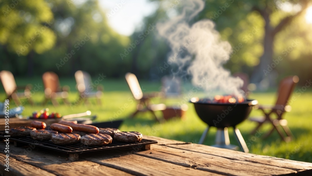 Summer cooking season