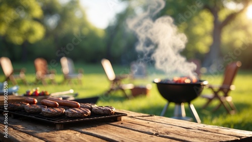 Obraz na płótnie Summer cooking season w salonie