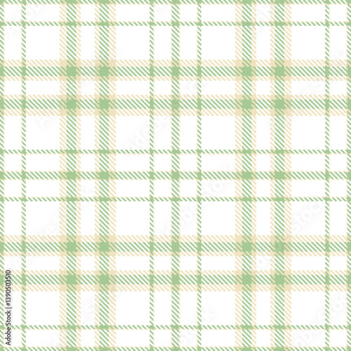 Plaid pattern seamless. Pale pale & Soft lichen Tartan Fabric Design. 