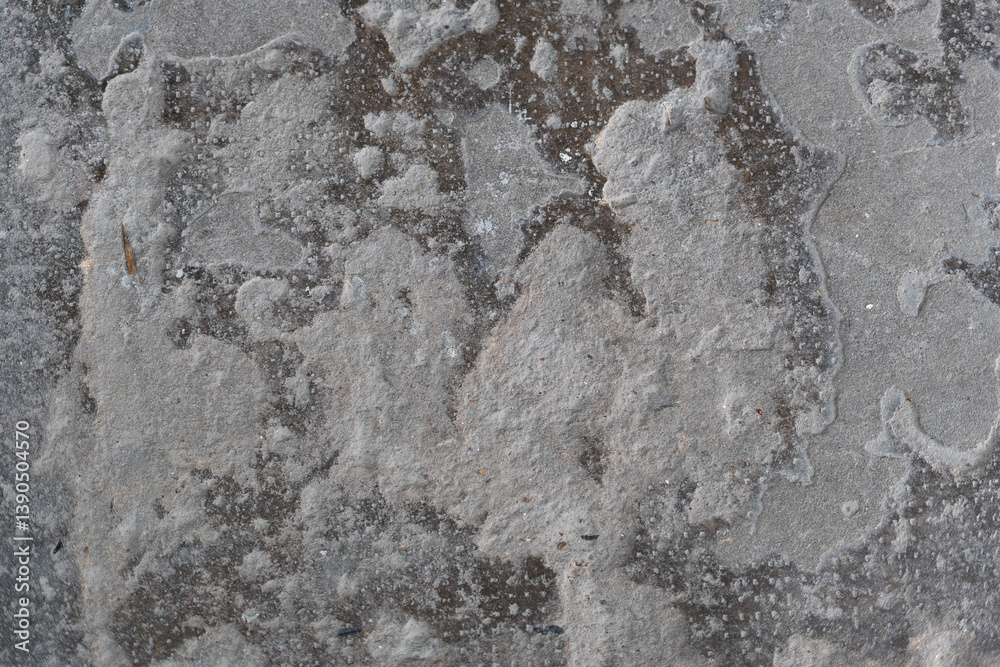 Worn concrete floor with a rough texture. Background Worn concrete floor with a rough texture. Background