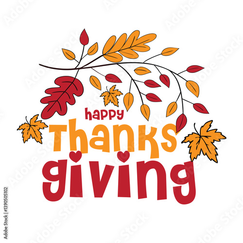 Thanksgiving card design template