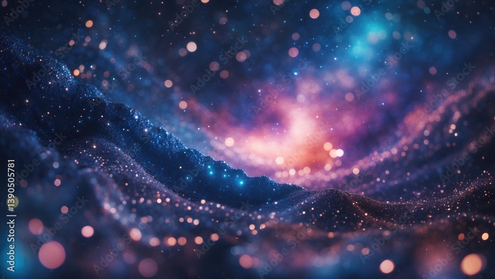 Starry cosmos background. Texture of celestial outer space. Travel and exploration through the universe. Starry cosmos background. Texture of celestial outer space. Travel and exploration through the universe.