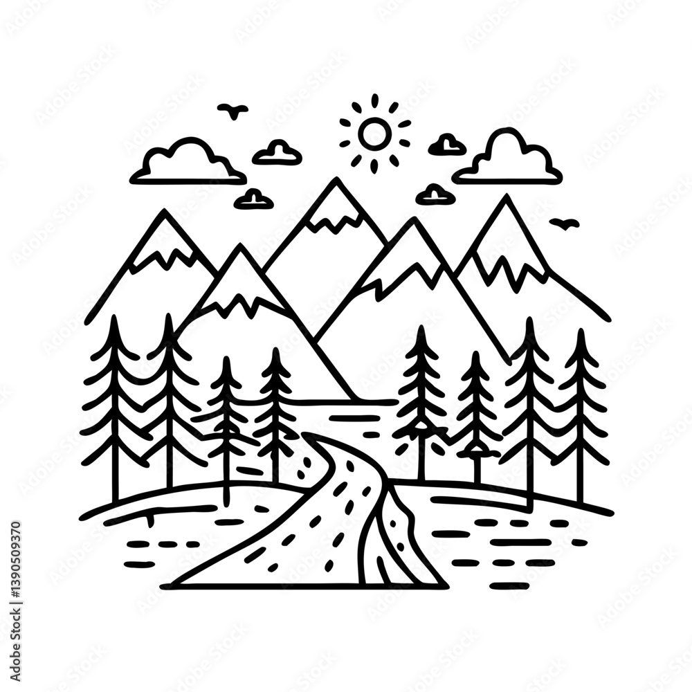 Fototapeta premium Ultimate Line Art SVG Collection – Minimal, Abstract & Boho Designs