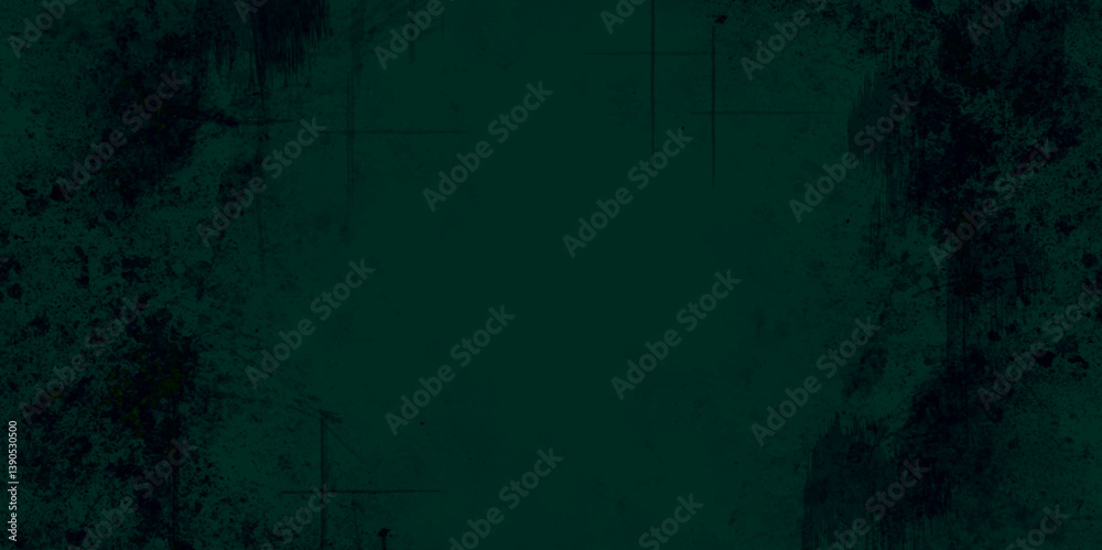 Fototapeta premium dark green texture background, green wall texture, abstract grunge texture. 