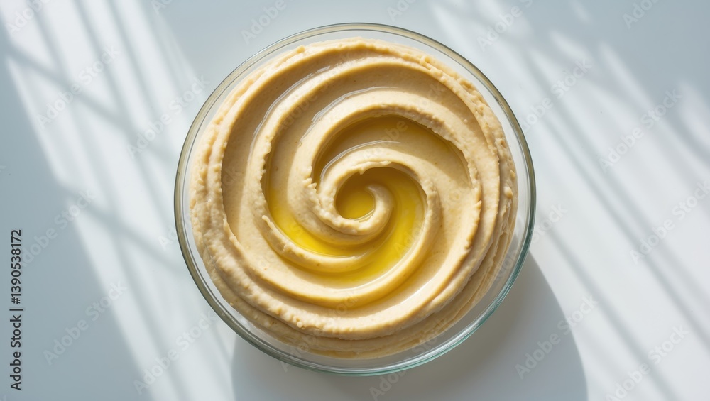 White background featuring a bowl of hummus White background featuring a bowl of hummus