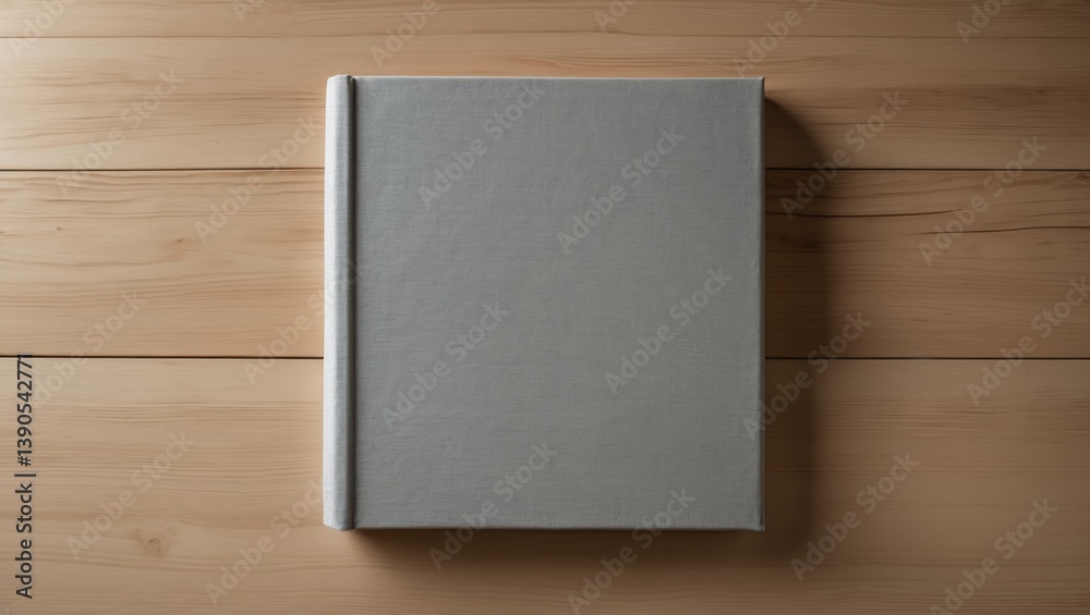 Light Close-Up of Family Photobook with Space for Text Light Close-Up of Family Photobook with Space for Text
