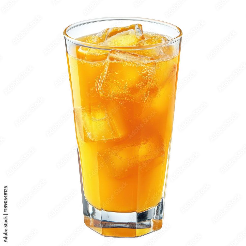 Refreshing orange juice with ice cubes home kitchen beverage photography bright setting close-up refreshment Refreshing orange juice with ice cubes home kitchen beverage photography bright setting close-up refreshment