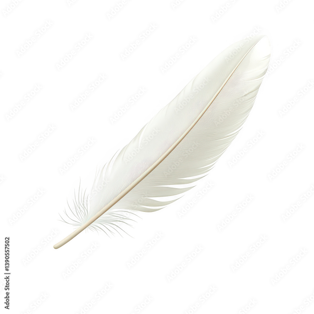 Floating white feather in air nature photography serene environment close-up view Floating white feather in air nature photography serene environment close-up view