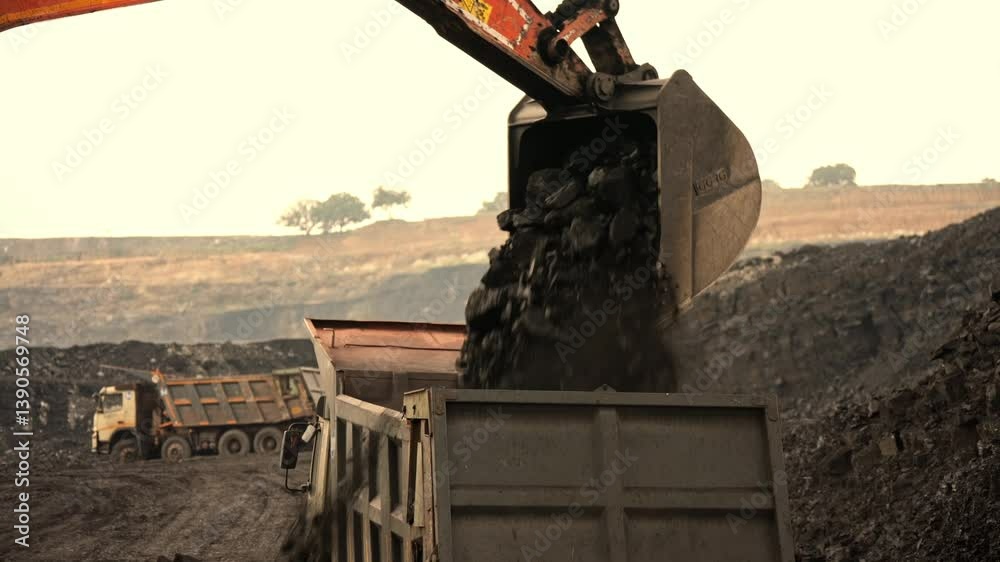 mins coal drop in truck