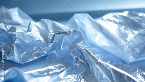 Blue foil showcasing intricate details.