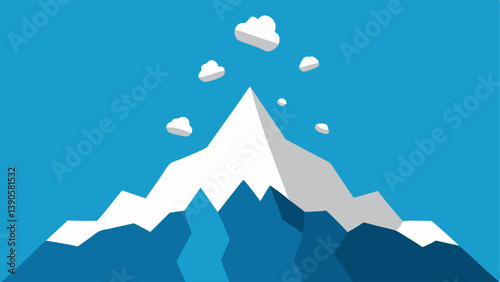 Avalanche Formation A visual of an avalanche forming at the top of a snowy mountain with smaller debts represented by rocks tumbling down illustrating the Debt Avalanche ods focus