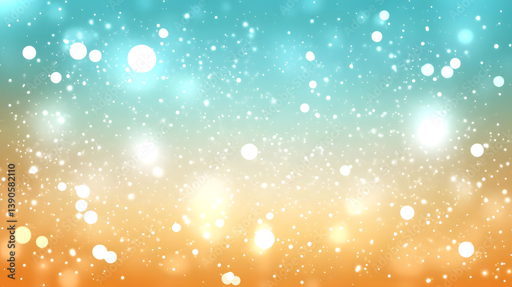 Shimmering Lights Dance Across Gradient Shimmering Lights Dance Across Gradient