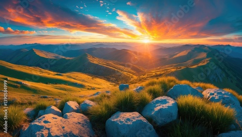 Fototapeta Naklejka Na Ścianę i Meble -  The peaks. Photo captured from above.