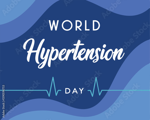 World Hypertension Day Banner: Promoting Awareness for Healthy Blood Pressure.