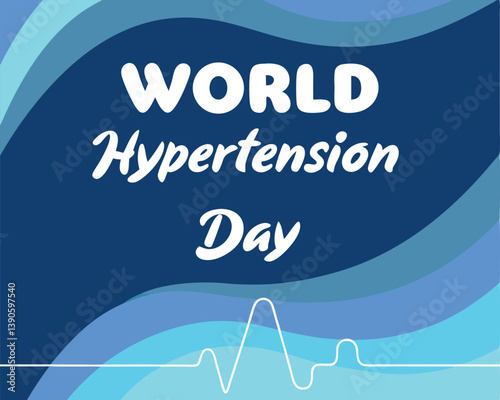 World Hypertension Day Banner: Promoting Awareness for Healthy Blood Pressure.
