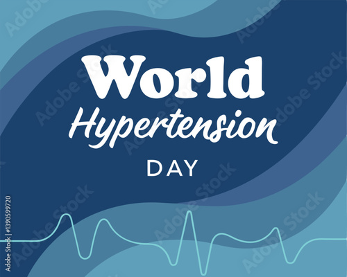 World Hypertension Day Banner: Promoting Awareness for Healthy Blood Pressure.