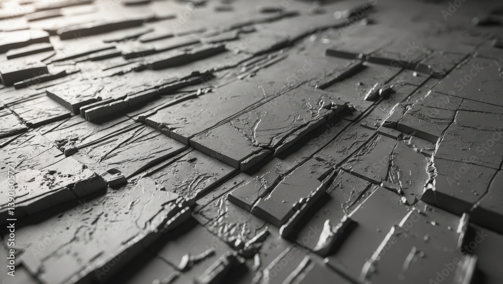 Fototapeta premium Alpha bump metal scratch displacement map for software application