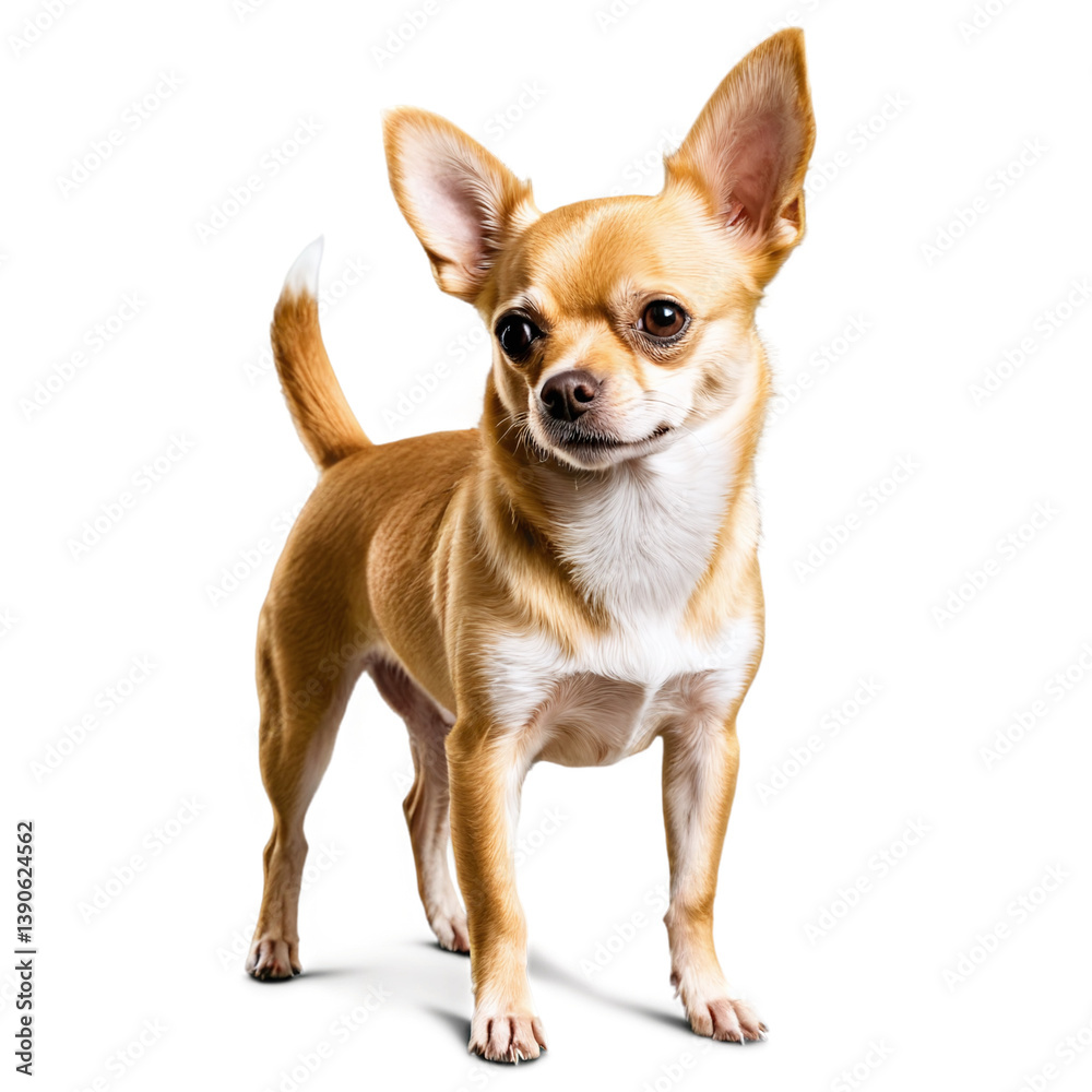 chihuahua dog isolated on transparent background chihuahua dog isolated on transparent background